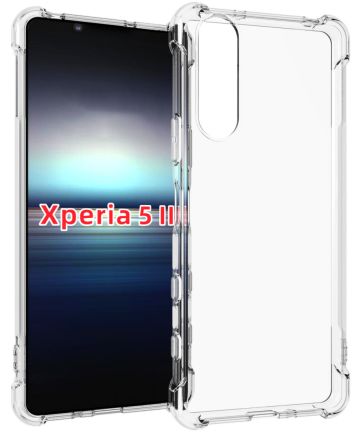 Sony Xperia 5 II Hoesje TPU Schokbestendig Transparant Hoesjes