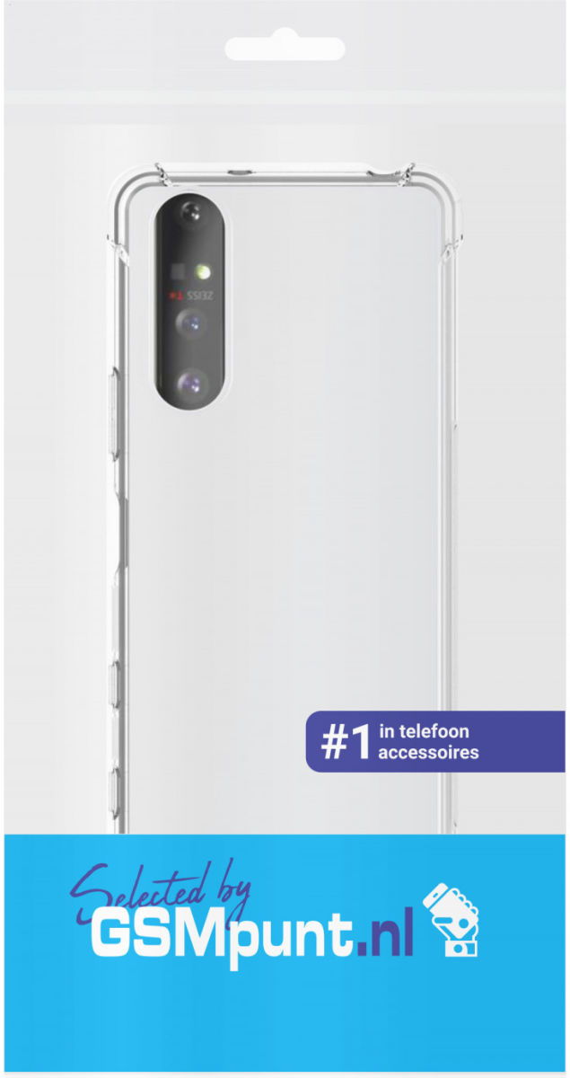 Sony Xperia 5 II Hoesje TPU Schokbestendig Transparant afbeelding 4