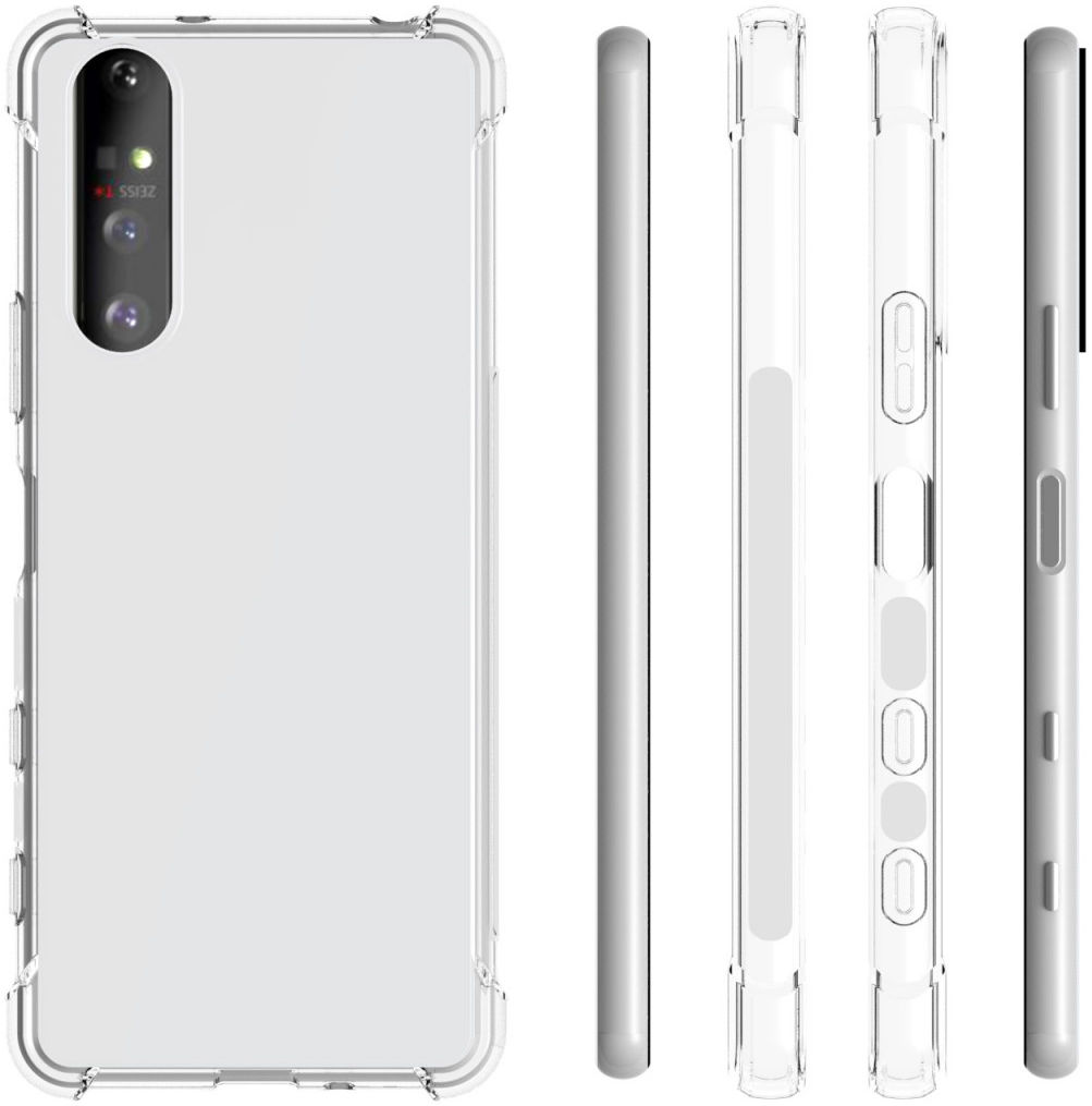 Sony Xperia 5 II Hoesje TPU Schokbestendig Transparant afbeelding 2