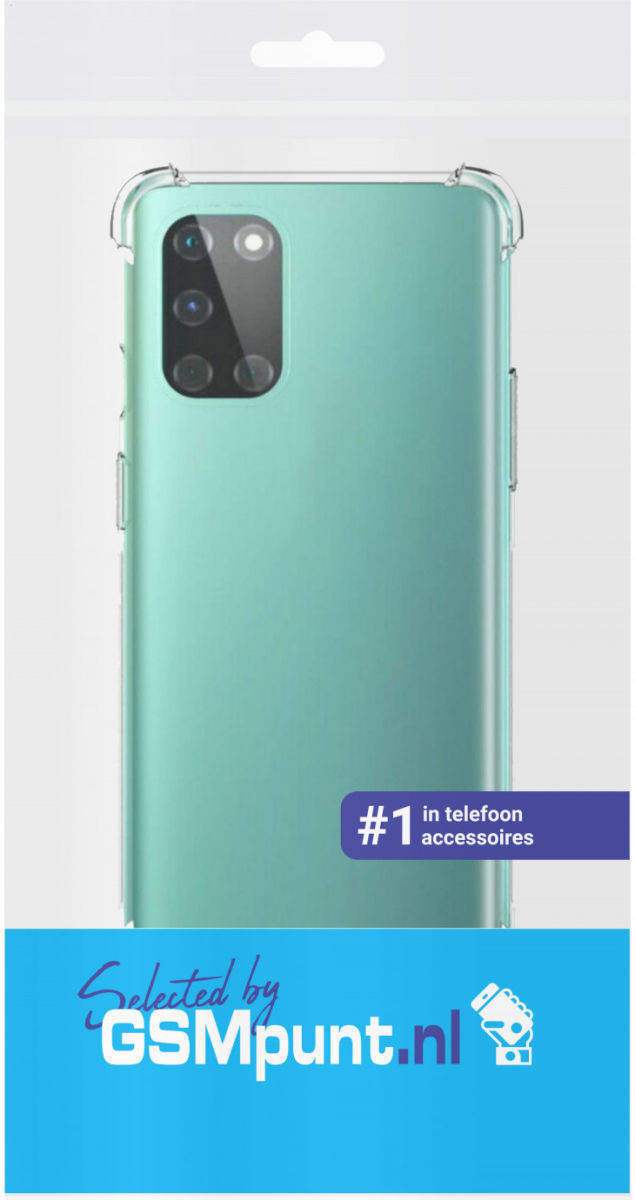 OnePlus 8T Hoesje Schokbestendig Transparant afbeelding 4