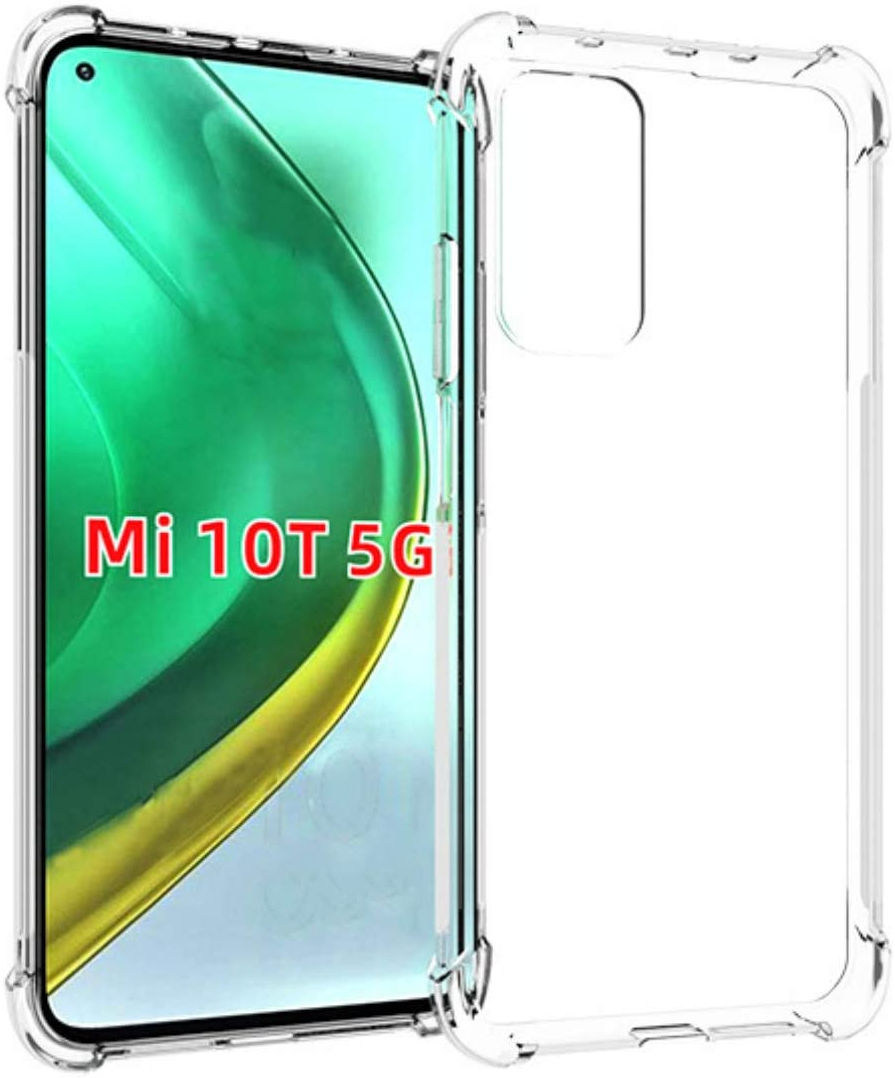 Xiaomi Mi 10T/Mi 10T Pro Hoesje Schokbestendig Transparant afbeelding 1