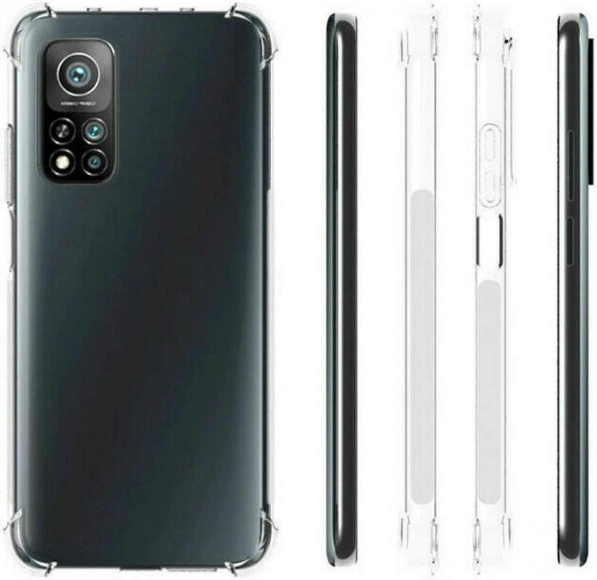 Xiaomi Mi 10T/Mi 10T Pro Hoesje Schokbestendig Transparant afbeelding 8