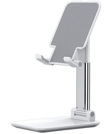 Verstelbare Aluminium iPad/Tablet Bureau Houder Opvouwbaar Wit Houders