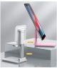 Verstelbare Aluminium iPad/Tablet Bureau Houder Opvouwbaar Roze