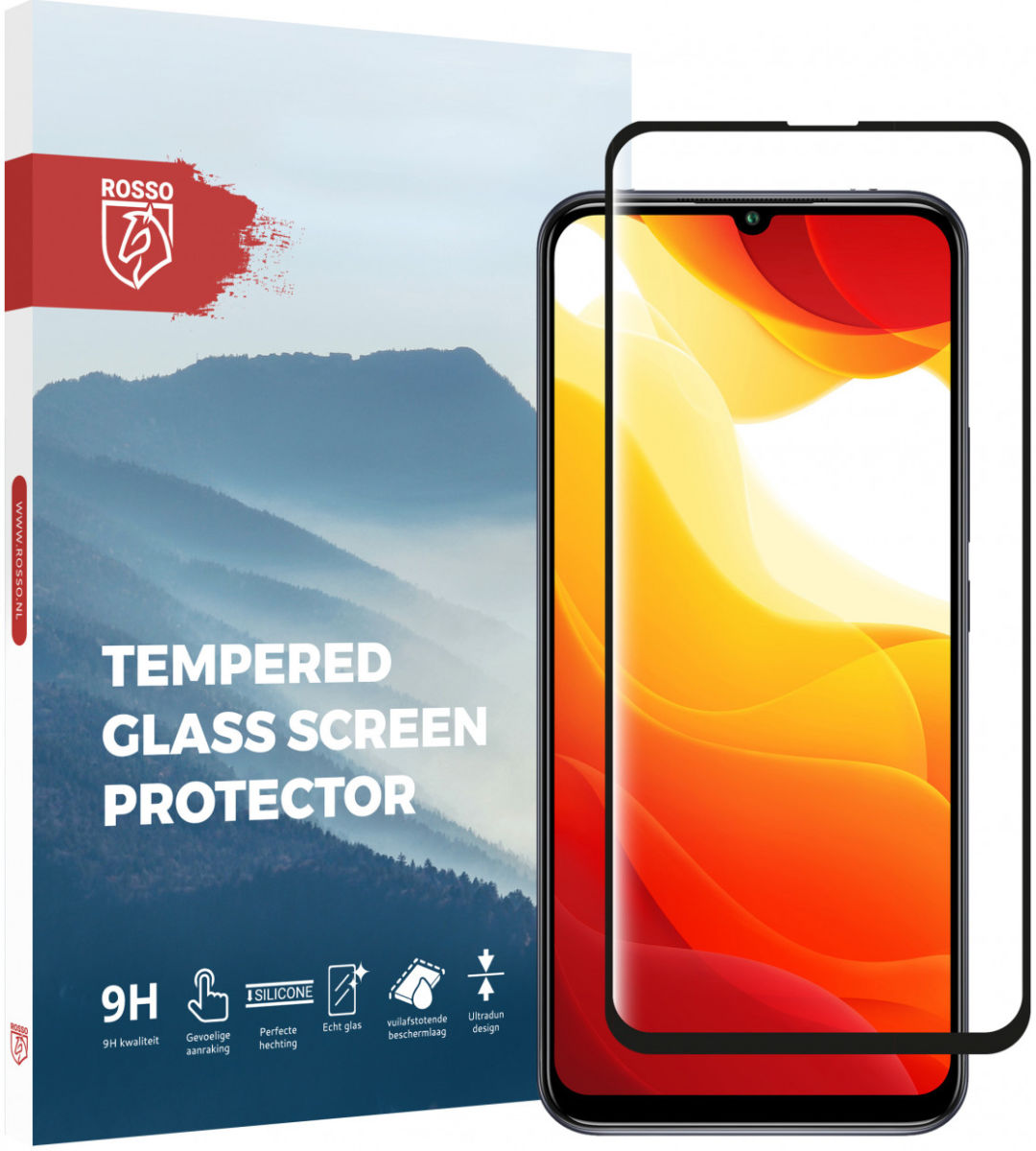 Rosso Xiaomi Mi 10T Lite 9H Tempered Glass Screen Protector afbeelding 1