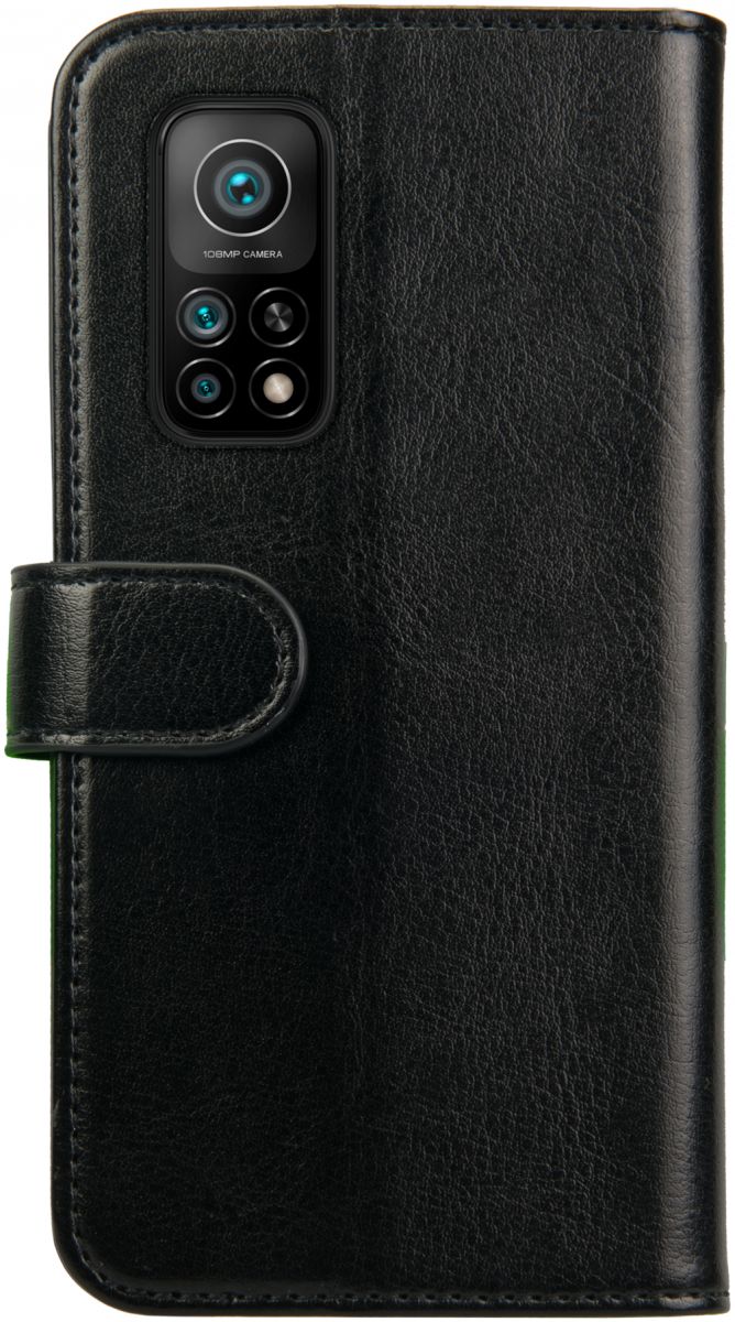 Rosso Element Xiaomi Mi 10T (Pro) Hoesje Book Cover Wallet Case Zwart afbeelding 2