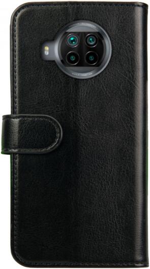 Rosso Element Xiaomi Mi 10T Lite Hoesje Book Cover Wallet Case Zwart afbeelding 2