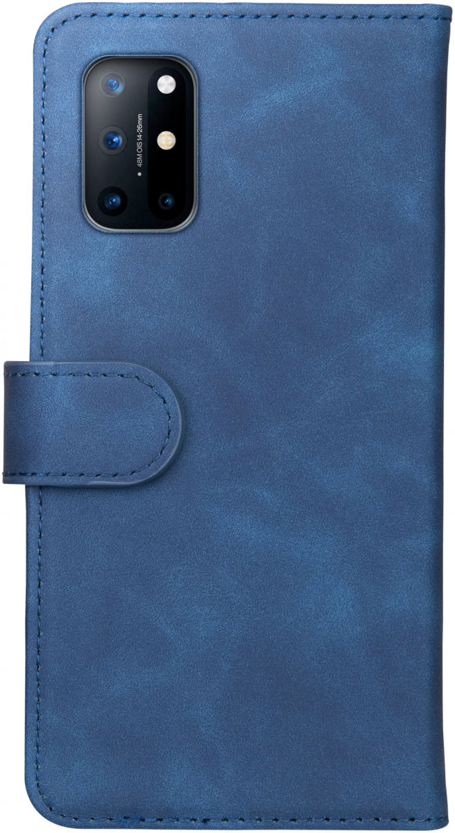 Rosso Element OnePlus 8T Hoesje Book Cover Wallet Case Blauw afbeelding 2