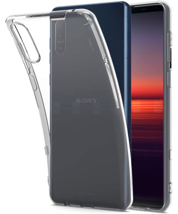 Sony Xperia 5 II Dun Hoesje TPU Transparant Hoesjes