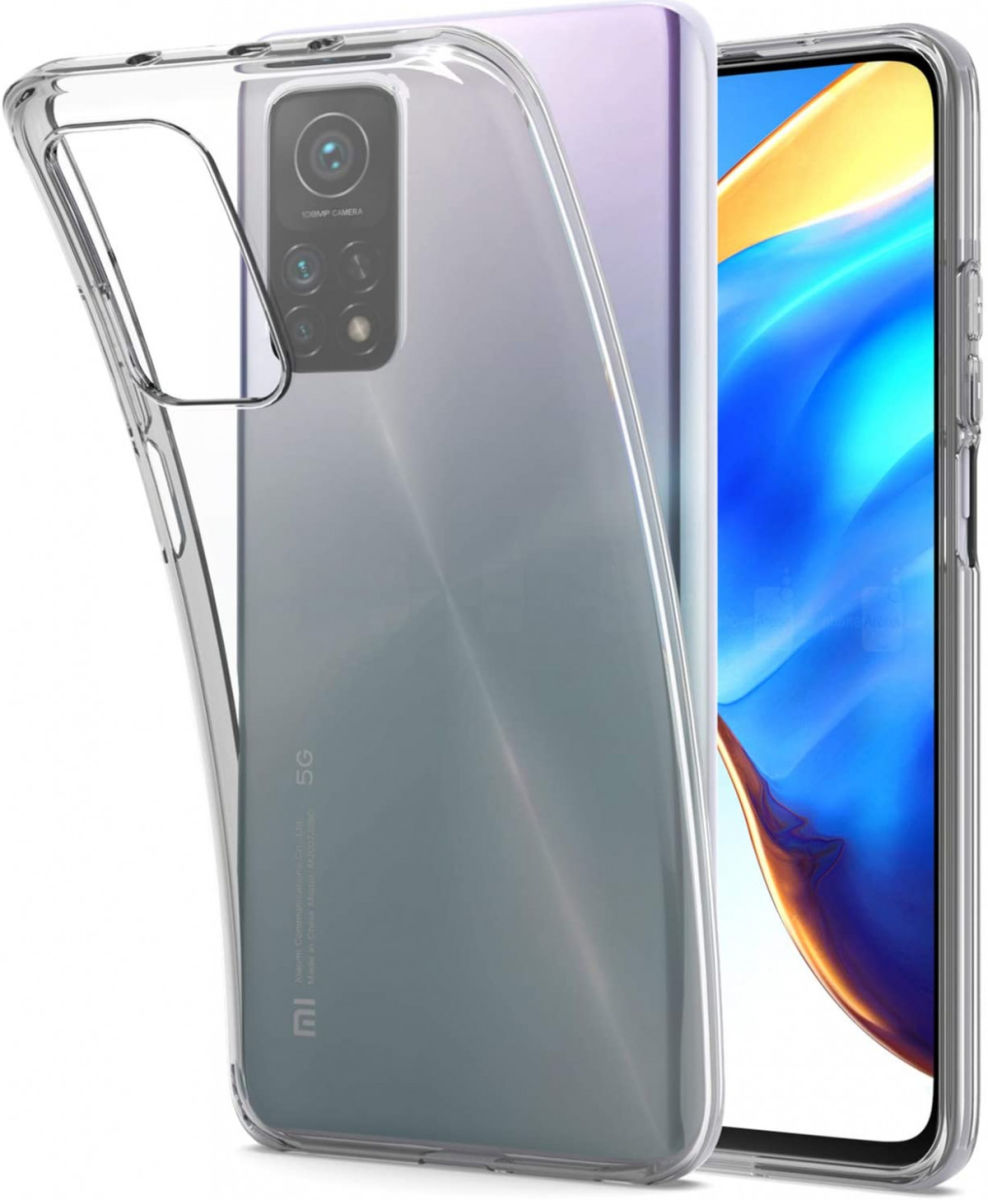 Xiaomi Mi 10T/Mi 10T Pro Hoesje Back Cover Dun TPU Transparant afbeelding 1