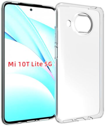 Xiaomi Mi 10T Lite Hoesje Back Cover Dun TPU Transparant Hoesjes