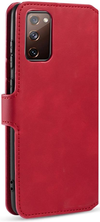 DG Ming Retro Portemonnee Samsung Galaxy S20 FE Hoesje Rood afbeelding 7