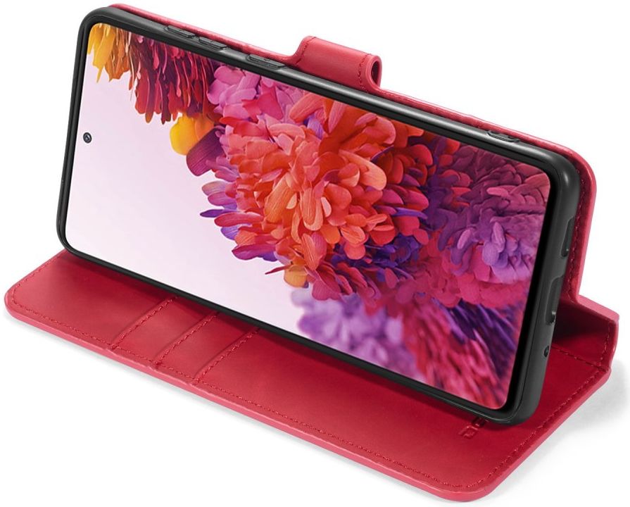 DG Ming Retro Portemonnee Samsung Galaxy S20 FE Hoesje Rood afbeelding 3