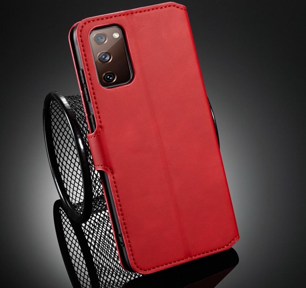 DG Ming Retro Portemonnee Samsung Galaxy S20 FE Hoesje Rood afbeelding 8