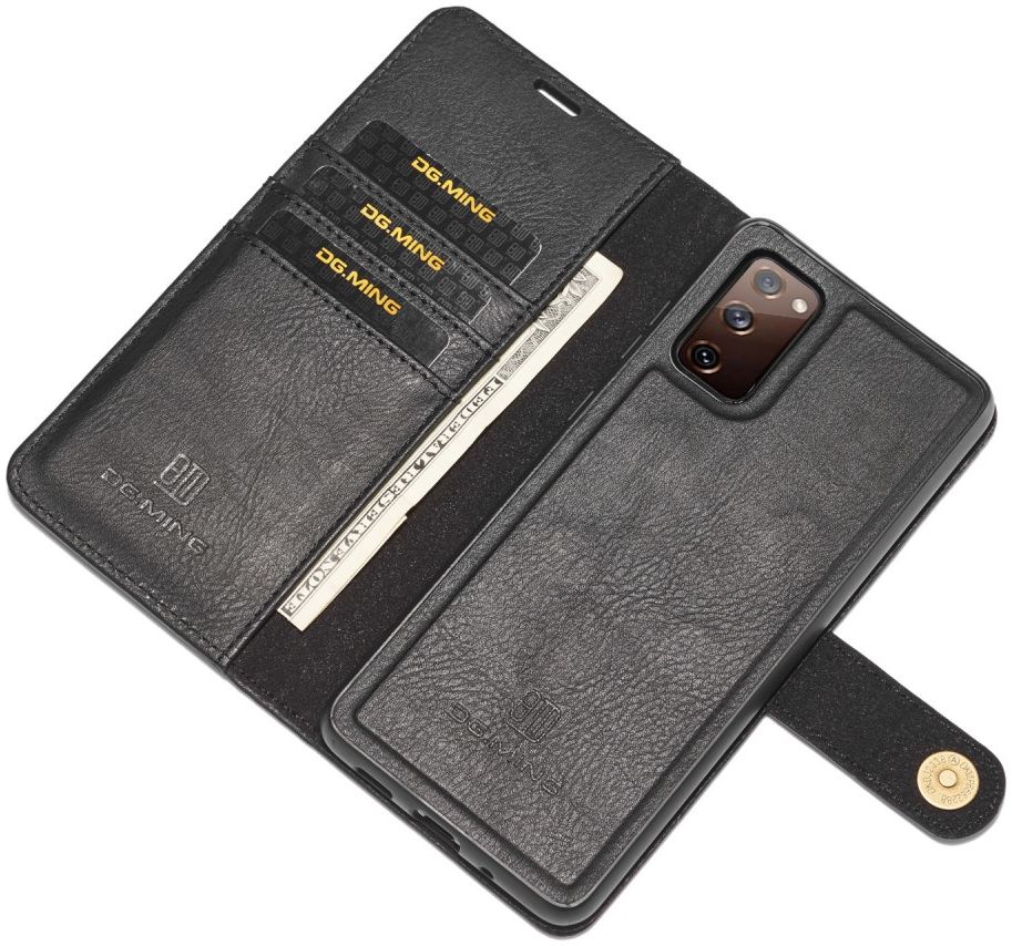 Samsung Galaxy S20 FE 2-in-1 Bookcase en Back Cover Hoesje Zwart afbeelding 5