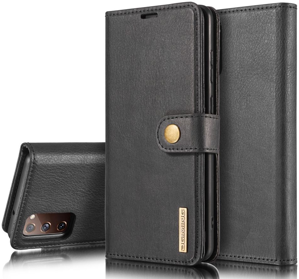 Samsung Galaxy S20 FE 2-in-1 Bookcase en Back Cover Hoesje Zwart afbeelding 7
