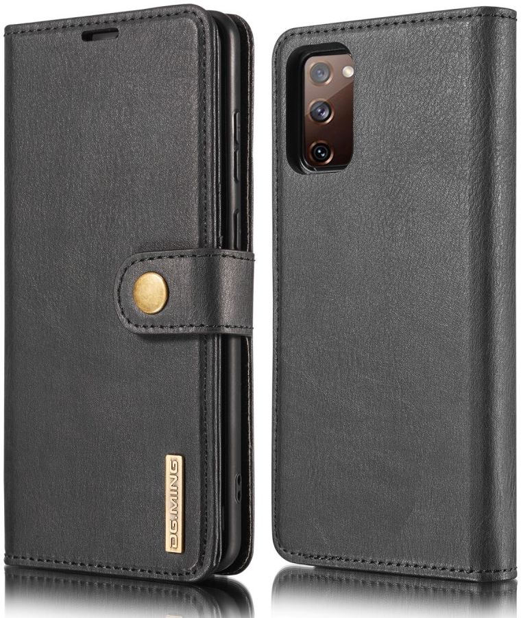 Samsung Galaxy S20 FE 2-in-1 Bookcase en Back Cover Hoesje Zwart afbeelding 4