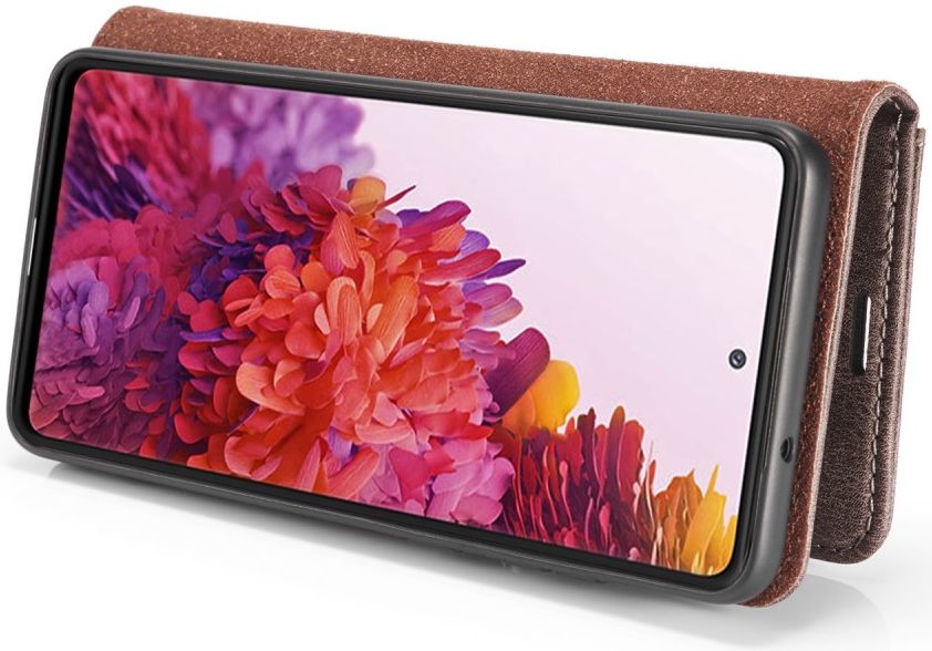 Samsung Galaxy S20 FE 2-in-1 Bookcase en Back Cover Hoesje Grijs afbeelding 12