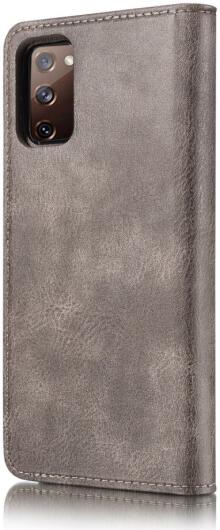 Samsung Galaxy S20 FE 2-in-1 Bookcase en Back Cover Hoesje Grijs afbeelding 9