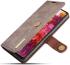 Samsung Galaxy S20 FE 2-in-1 Bookcase en Back Cover Hoesje Grijs afbeelding 2