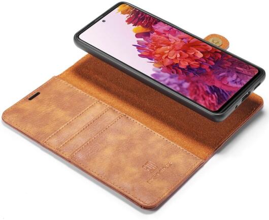 Samsung Galaxy S20 FE 2-in-1 Bookcase en Back Cover Hoesje Bruin afbeelding 1