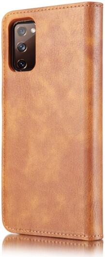 Samsung Galaxy S20 FE 2-in-1 Bookcase en Back Cover Hoesje Bruin afbeelding 9