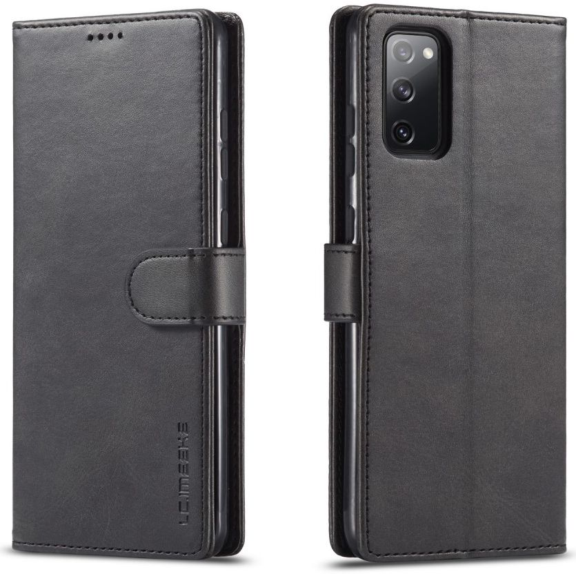 LC.IMEEKE Samsung Galaxy S20 FE Hoesje Wallet Book Case Zwart afbeelding 3