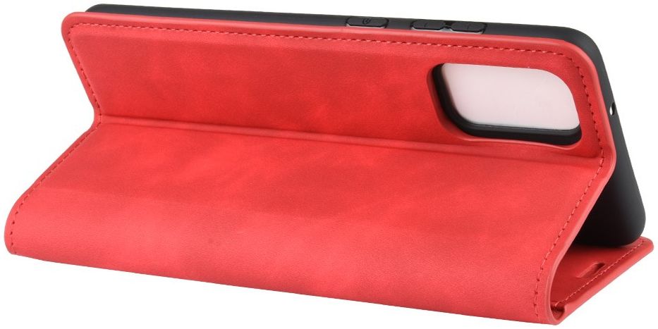 Samsung Galaxy S20 FE Hoesje Wallet Book Case Kunstleer Rood afbeelding 2