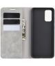 Samsung Galaxy S20 FE Hoesje Wallet Book Case Kunstleer Grijs
