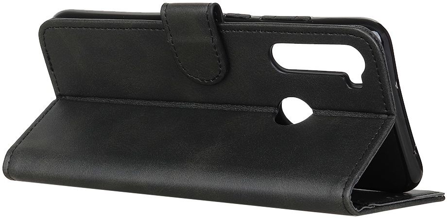 HTC Desire 20 Pro Portemonnee Stand Hoesje Zwart afbeelding 6