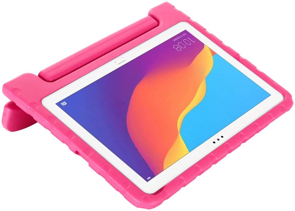Huawei MatePad Pro Kinder Tablethoes met Handvat Roze afbeelding 9