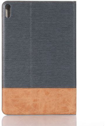 Huawei MatePad Pro Two-Fold Cross Textuur Portemonnee Hoes Zwart Hoesjes