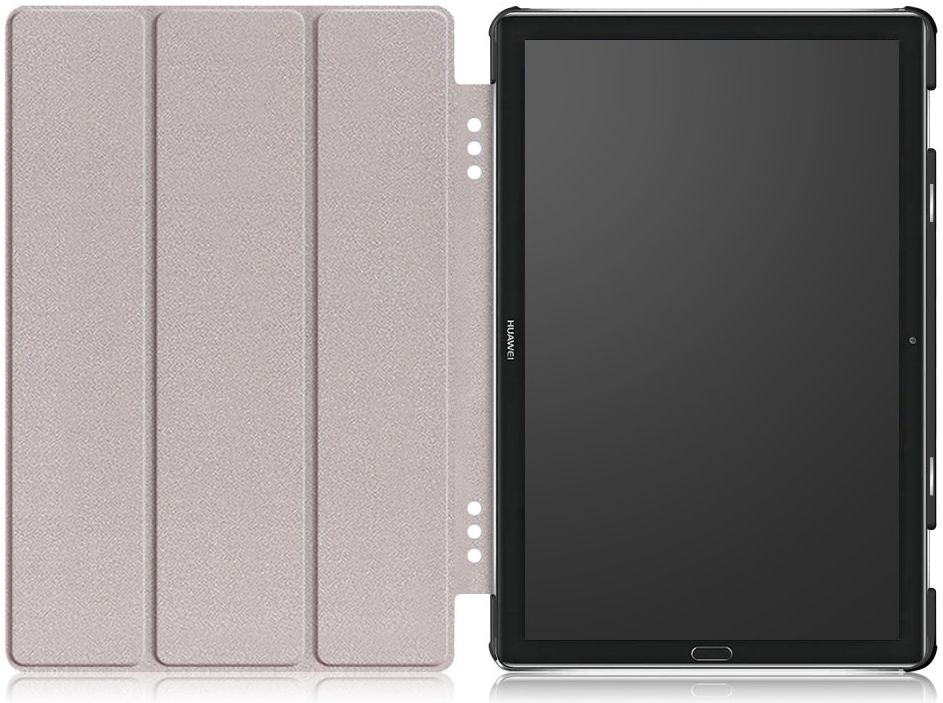 Huawei MatePad Pro Hoes Tri-fold Book Case Zwart afbeelding 2