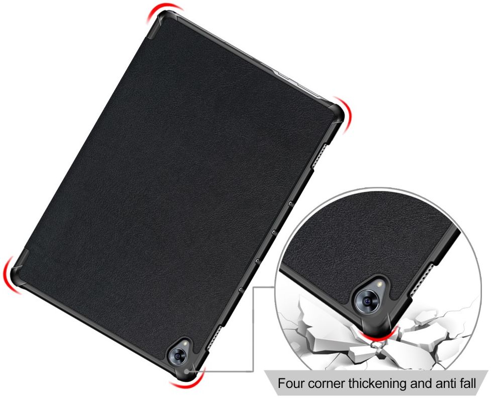 Huawei MatePad Pro Hoes Tri-fold Book Case Zwart afbeelding 6