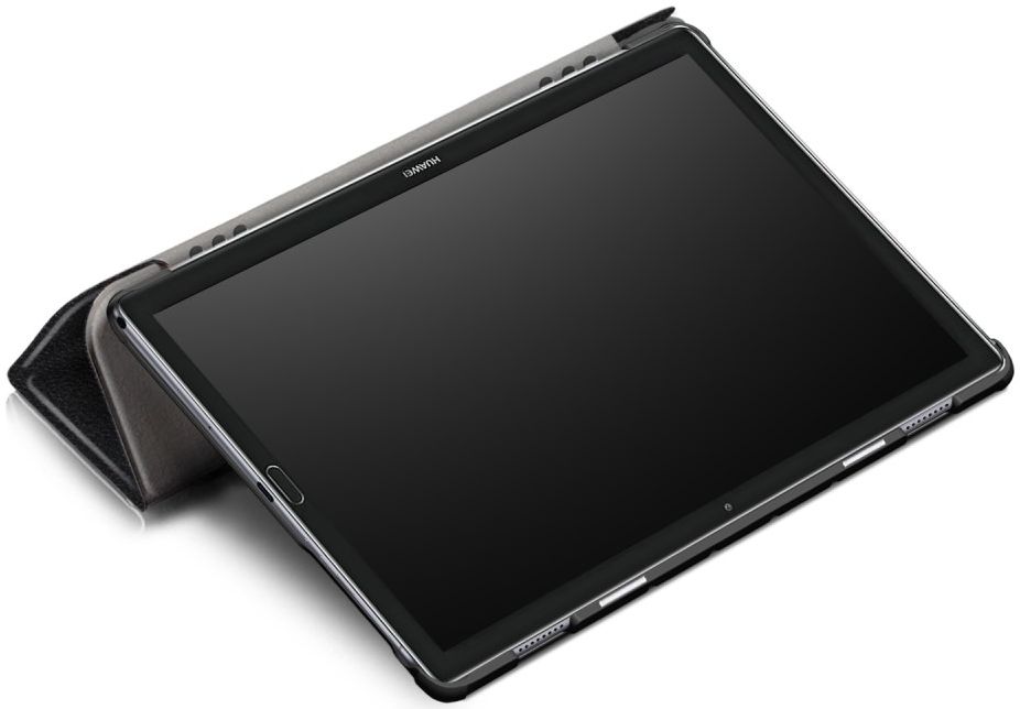 Huawei MatePad Pro Hoes Tri-fold Book Case Zwart afbeelding 9