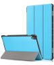 Huawei MatePad Pro Hoes Tri-fold Book Case Lichtblauw