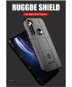 Motorola Moto One Fusion Plus Hoesje Rugged Shield Zwart