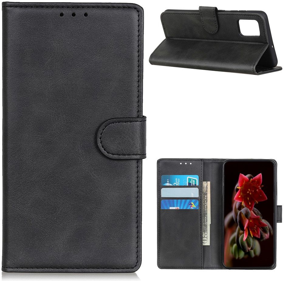Motorola Moto G9 Plus Portemonnee Stand Hoesje Zwart afbeelding 7