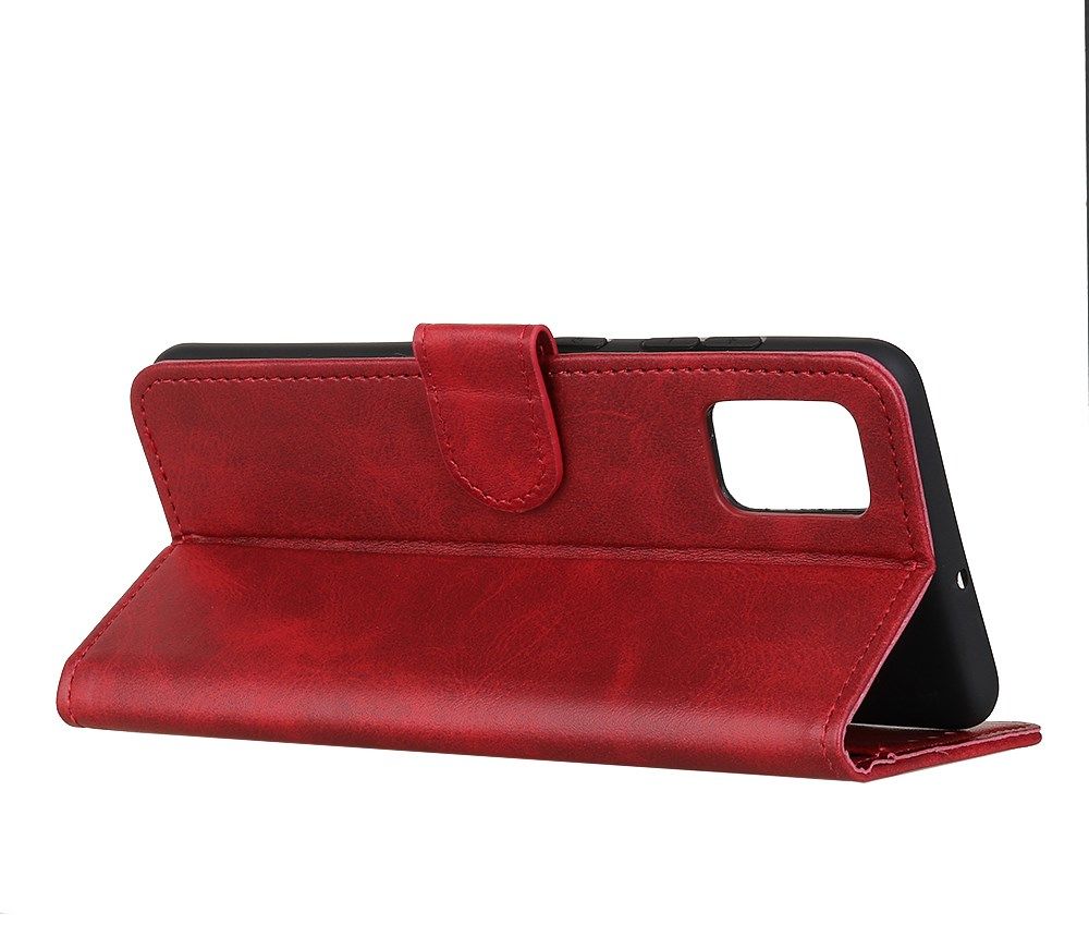 Motorola Moto G9 Plus Portemonnee Stand Hoesje Rood afbeelding 4