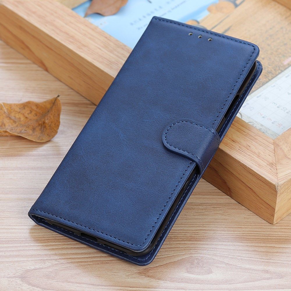 Motorola Moto G9 Plus Portemonnee Stand Hoesje Blauw afbeelding 6