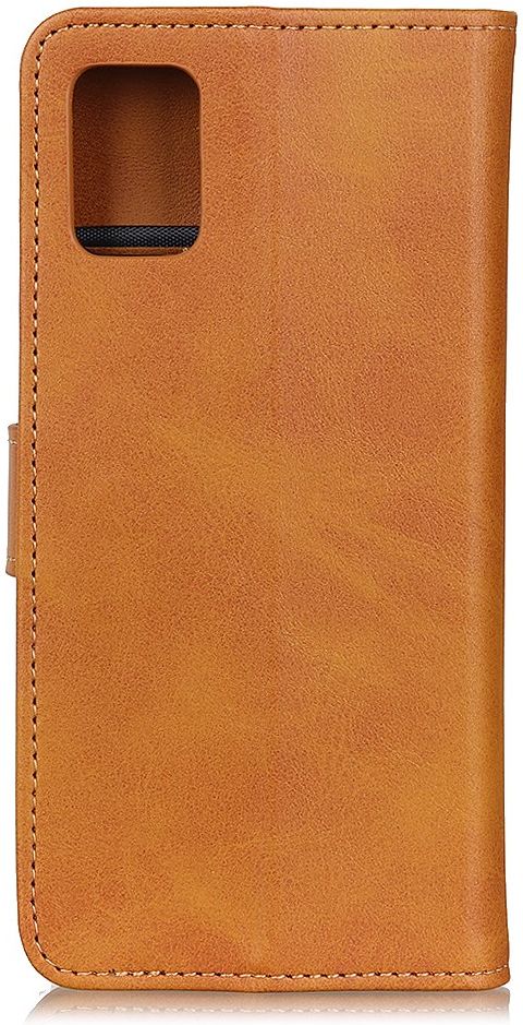 Motorola Moto G9 Plus Portemonnee Stand Hoesje Bruin afbeelding 2
