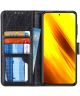 Xiaomi Poco X3 / X3 Pro Hoesje Book Case met Pasjes Kunstleer Zwart