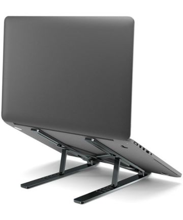 Universele Verstelbare Opvouwbare Stand Laptops tot 18 Inch Zwart Houders