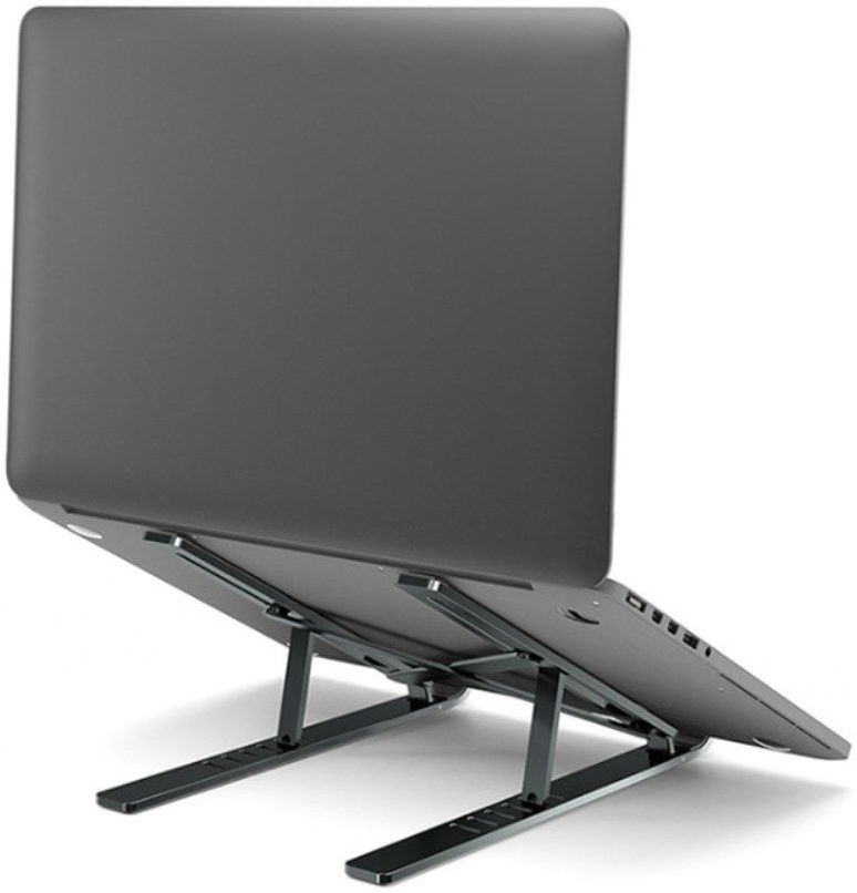 Universele Verstelbare Opvouwbare Stand Laptops tot 18 Inch Zwart afbeelding 1