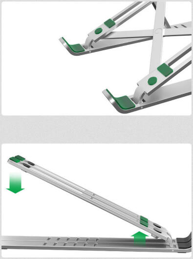 Universele Verstelbare Opvouwbare Stand Laptops tot 18 Inch Zwart afbeelding 7