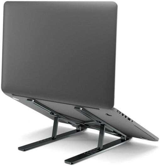 Universele Verstelbare Opvouwbare Stand Laptops tot 18 Inch Zwart afbeelding 1