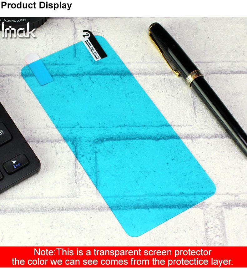 IMAK Google Pixel 4a Screenprotector Soft TPU Display Folie afbeelding 10