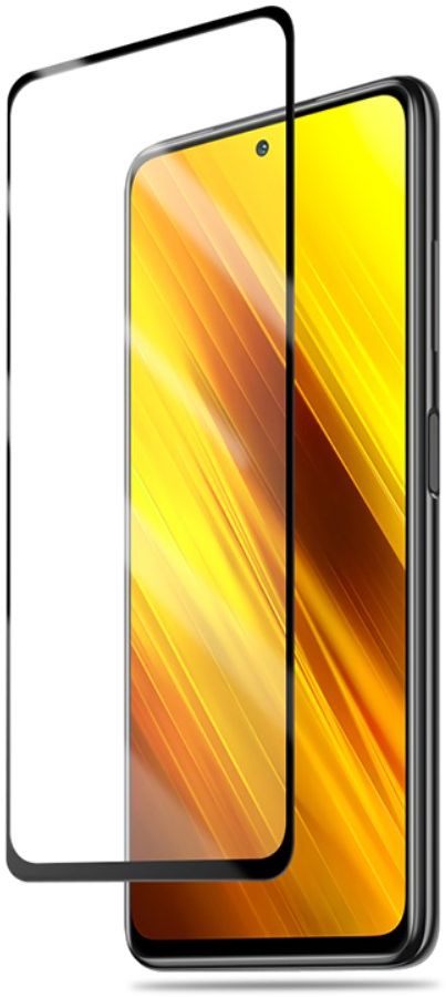 MOCOLO Xiaomi Poco X3 / X3 Pro Screen Protector Volledig Dekkend afbeelding 2