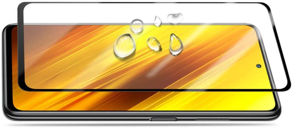 MOCOLO Xiaomi Poco X3 / X3 Pro Screen Protector Volledig Dekkend afbeelding 3