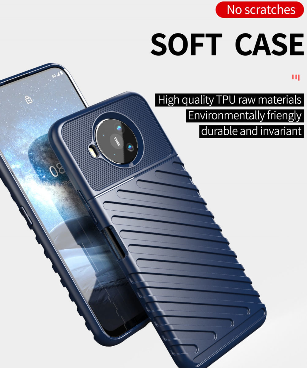 Nokia 8.3 Twill Thunder Texture Back Cover Groen afbeelding 10